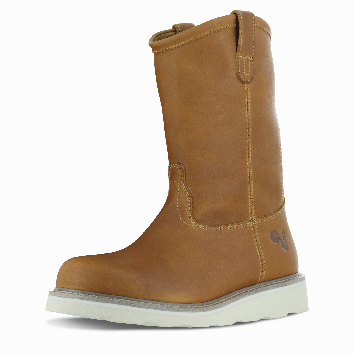 Eco Material Functional Minimalist Steel Guard 10" Wellington Soft Toe Work Boots for Men and Safety Footwear and Electrical Hazard Rated