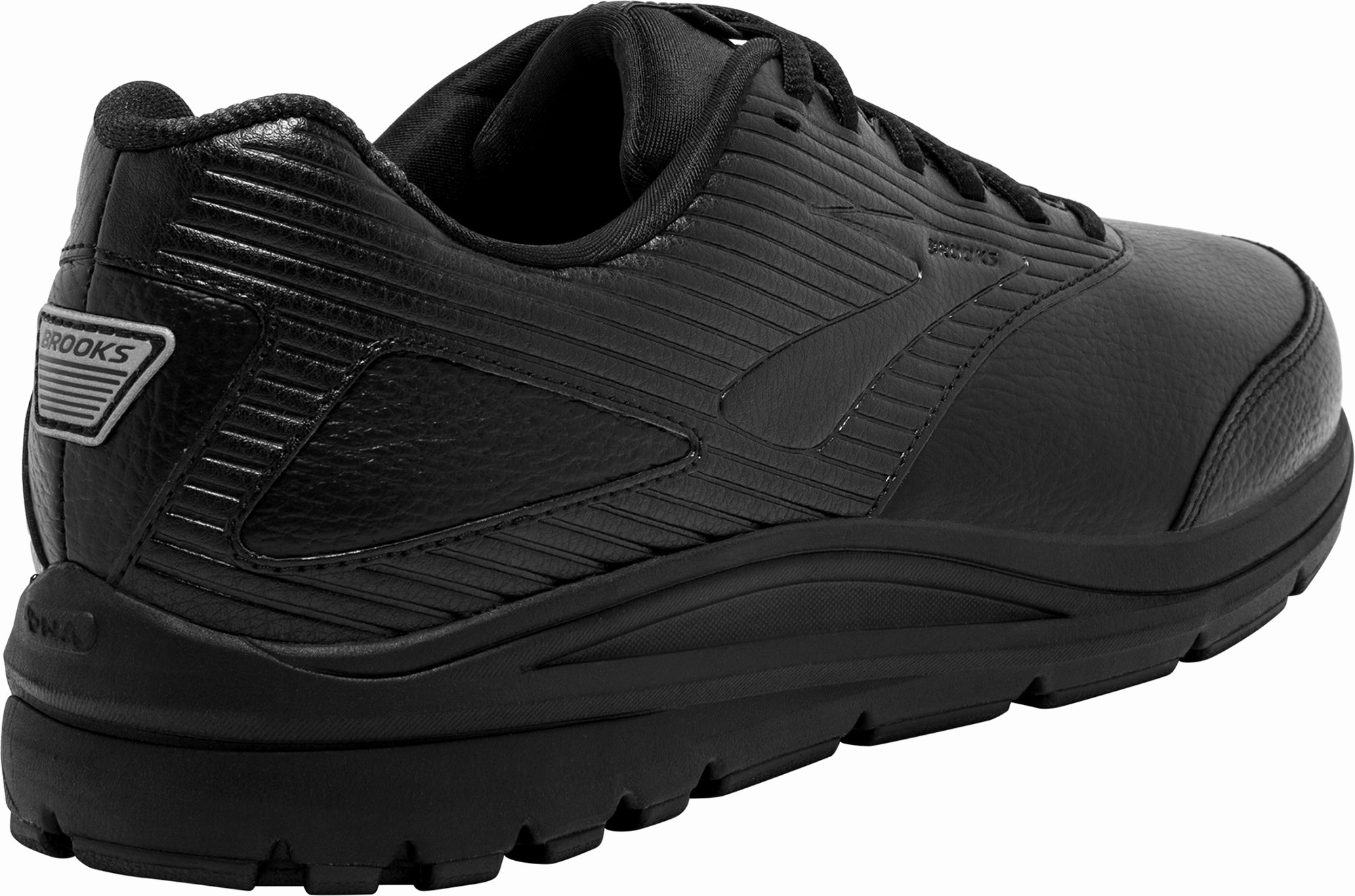 Non Marking Soles Comfort Function Brooks Addiction Walker 2 Mens Walking Shoes - Black