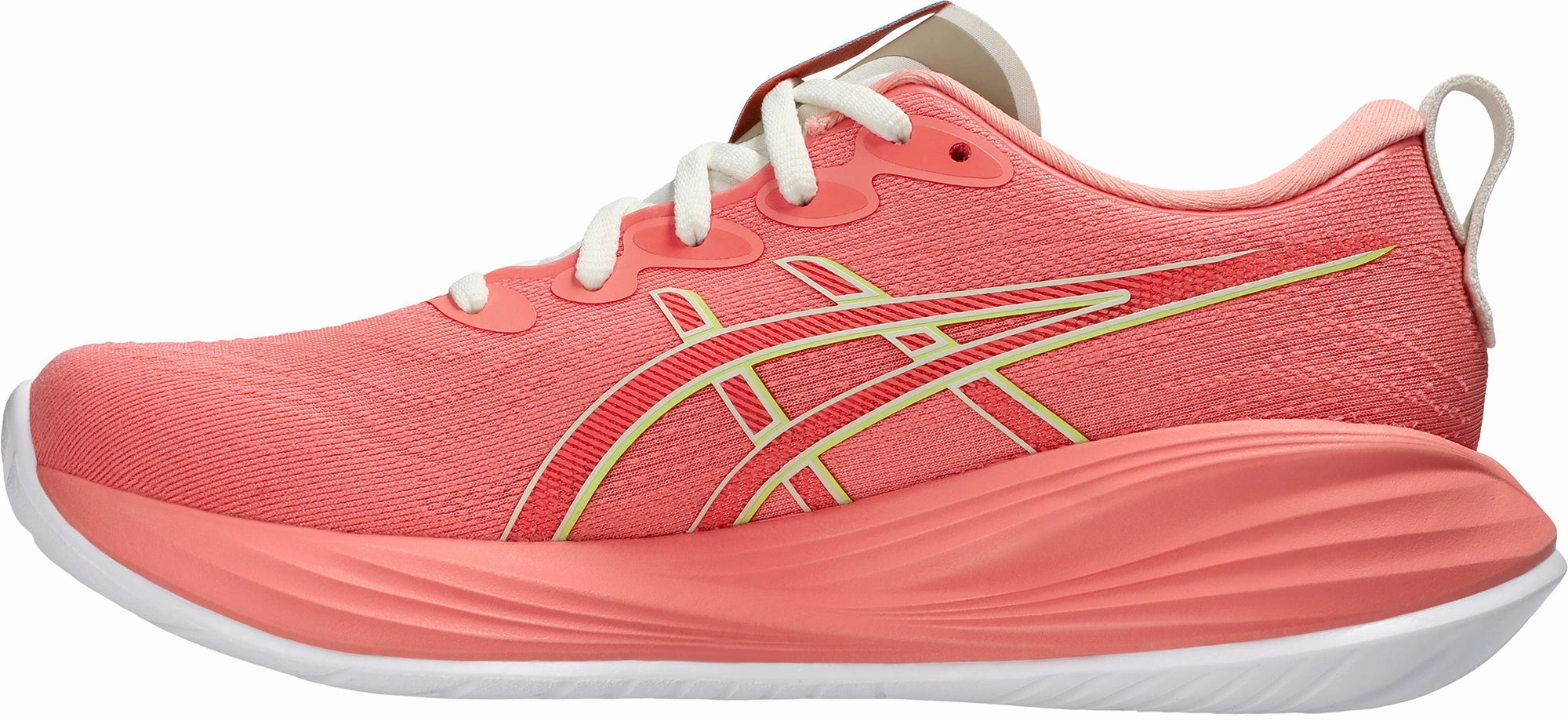 Asics Gel Cumulus 27 Womens Running Shoes - Pink Style Lovers Pressure Mapped Outsole