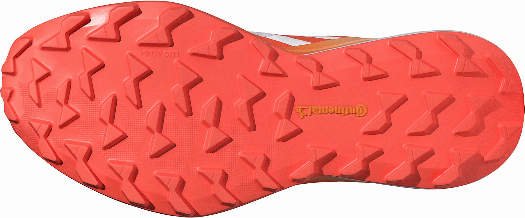 adidas Terrex Agravic 3 Mens Trail Running Shoes - White Cushioned Heel Zone