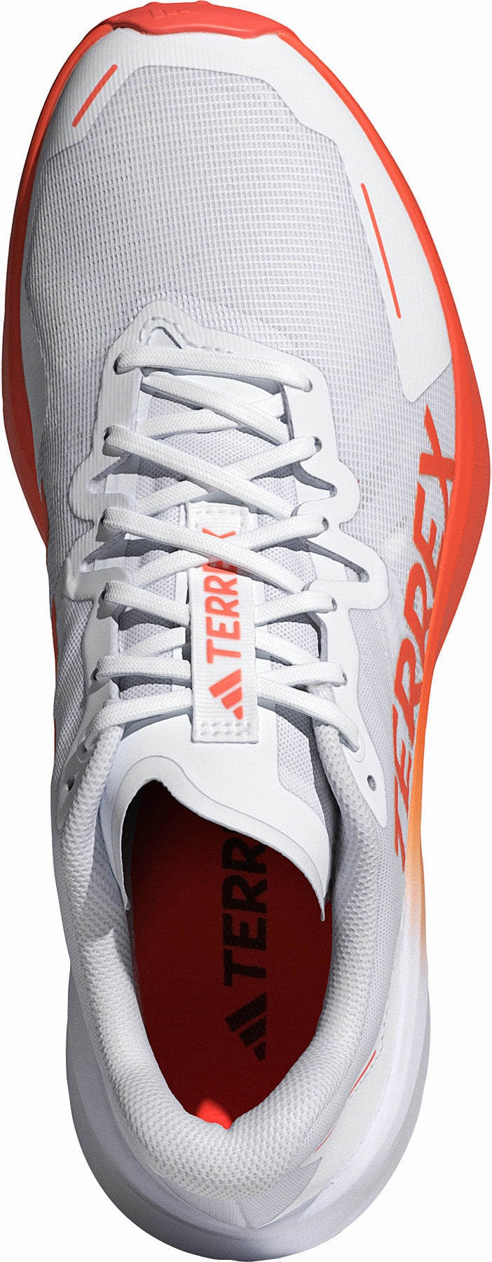 adidas Terrex Agravic 3 Mens Trail Running Shoes - White Torsional Control Non Chafing Collar