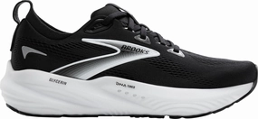 SlipOnConvenience Brooks Glycerin 22 WIDE FIT Womens Running Shoes - Black