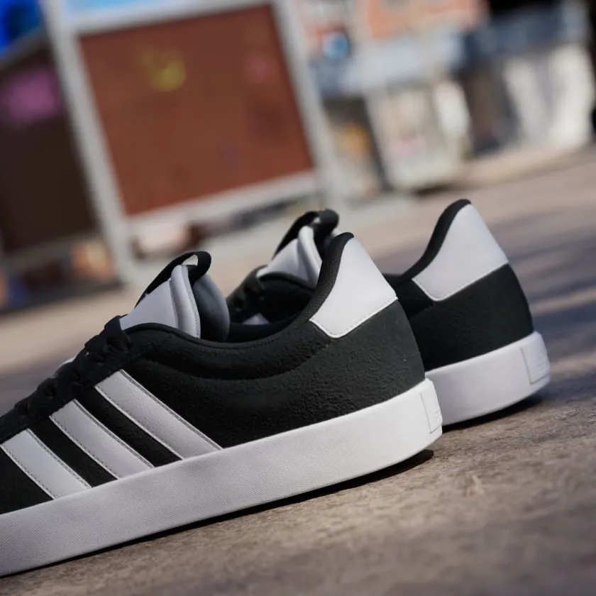 Basic Style Adidas Men's Vl Court 3.0 Black/White Shoes
