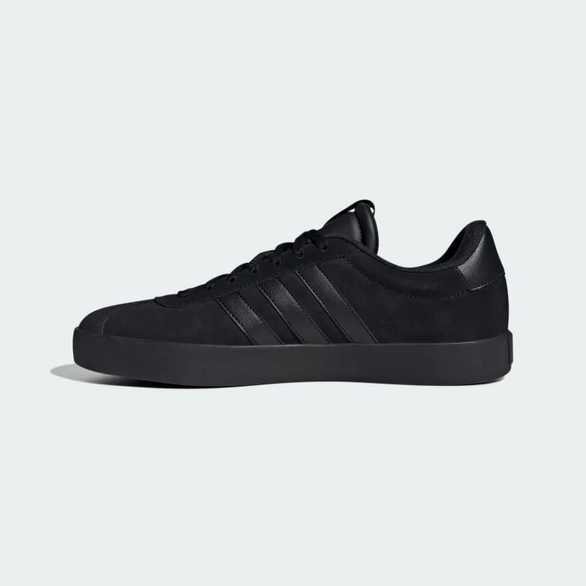 Break Pace Sustainable Rubber Compound Adidas Men's Vl Court 3.0 Triple Black Sneaker Shoes
