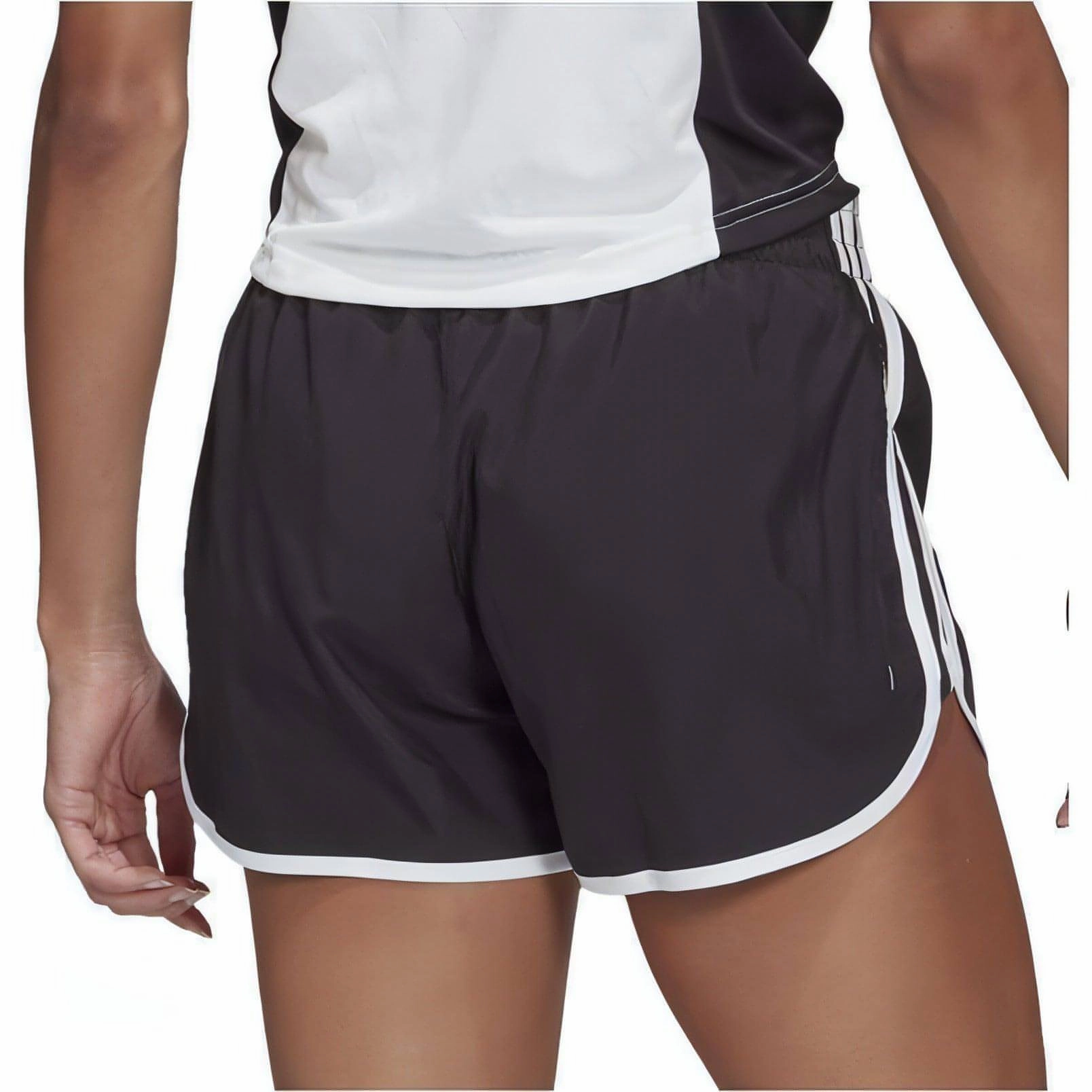 Core Flex adidas 3 Inch Marathon 20 Womens Running Shorts - Black