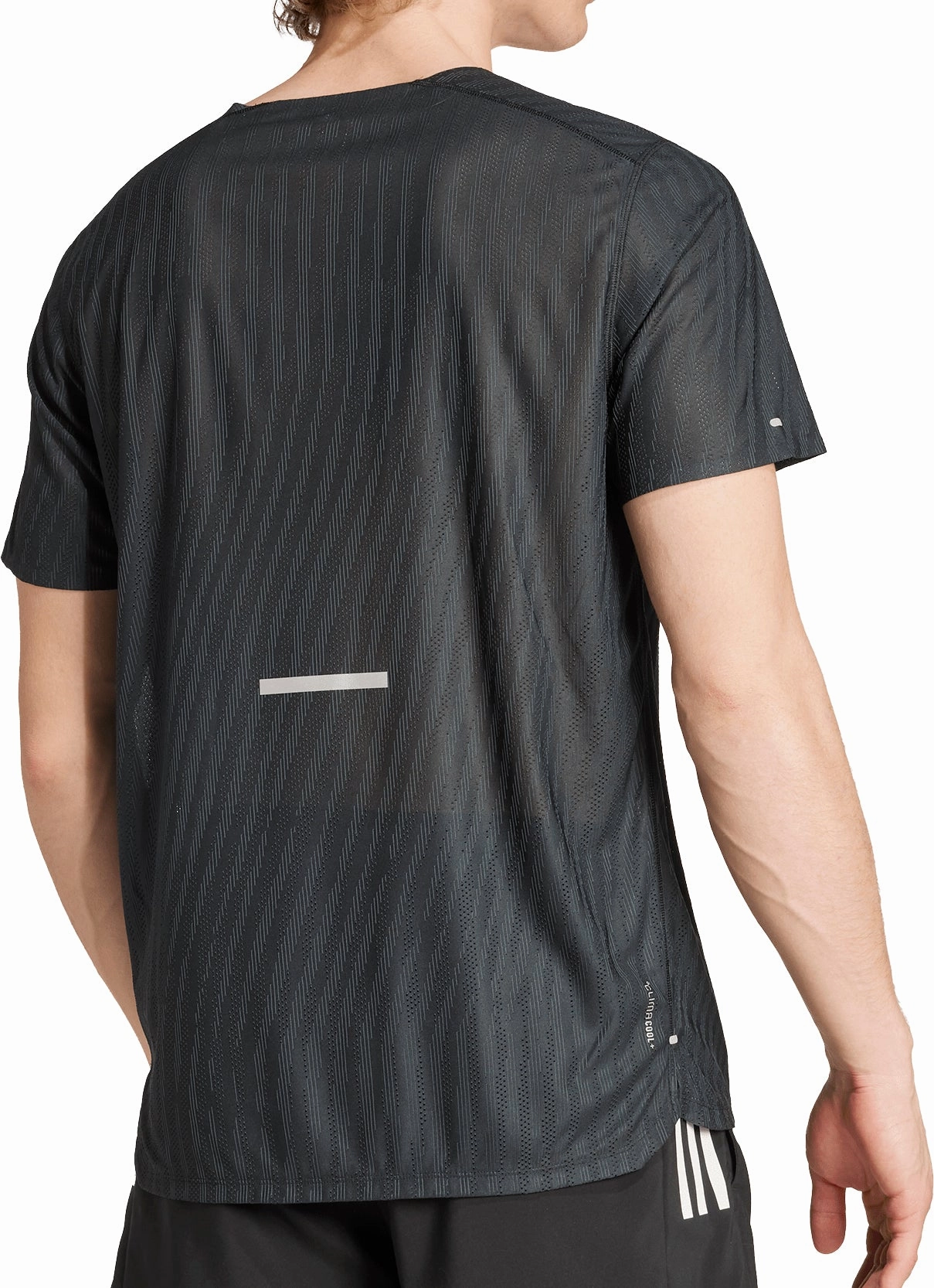 adidas ADI365 ClimaCool  Short Sleeve Mens Running Top - Black Casual Chic Look