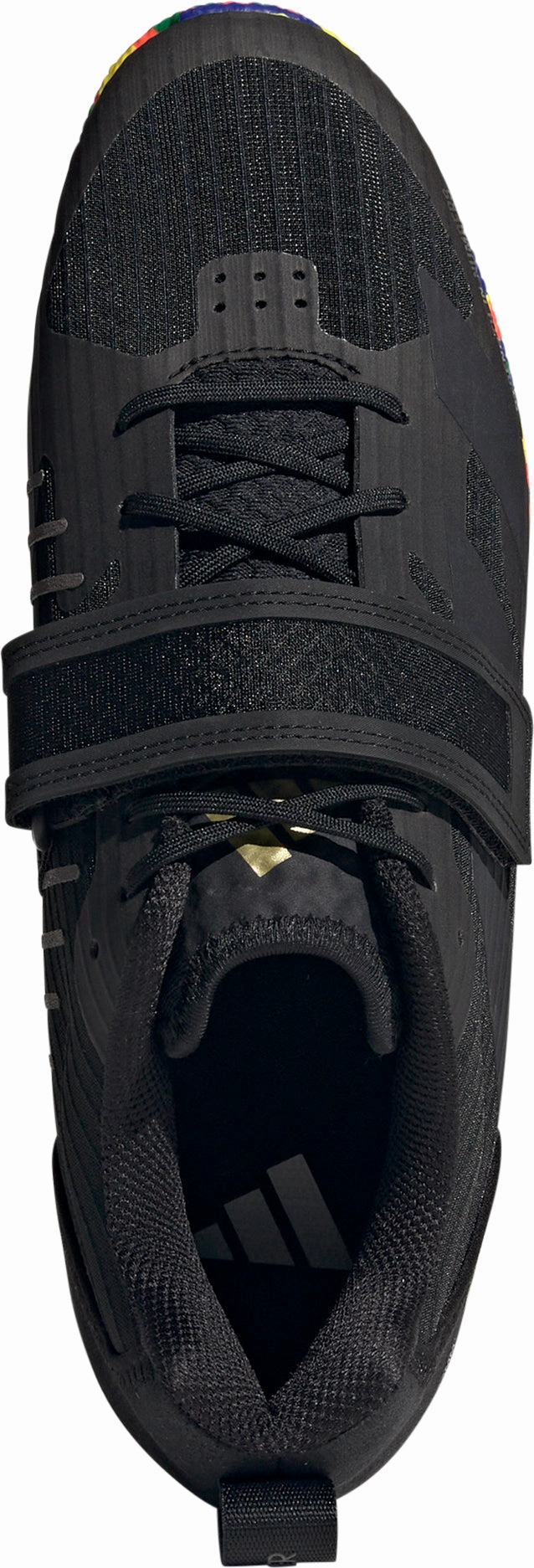 Woven TPU Cage adidas Adipower 3 Mens Weightlifting Shoes - Black