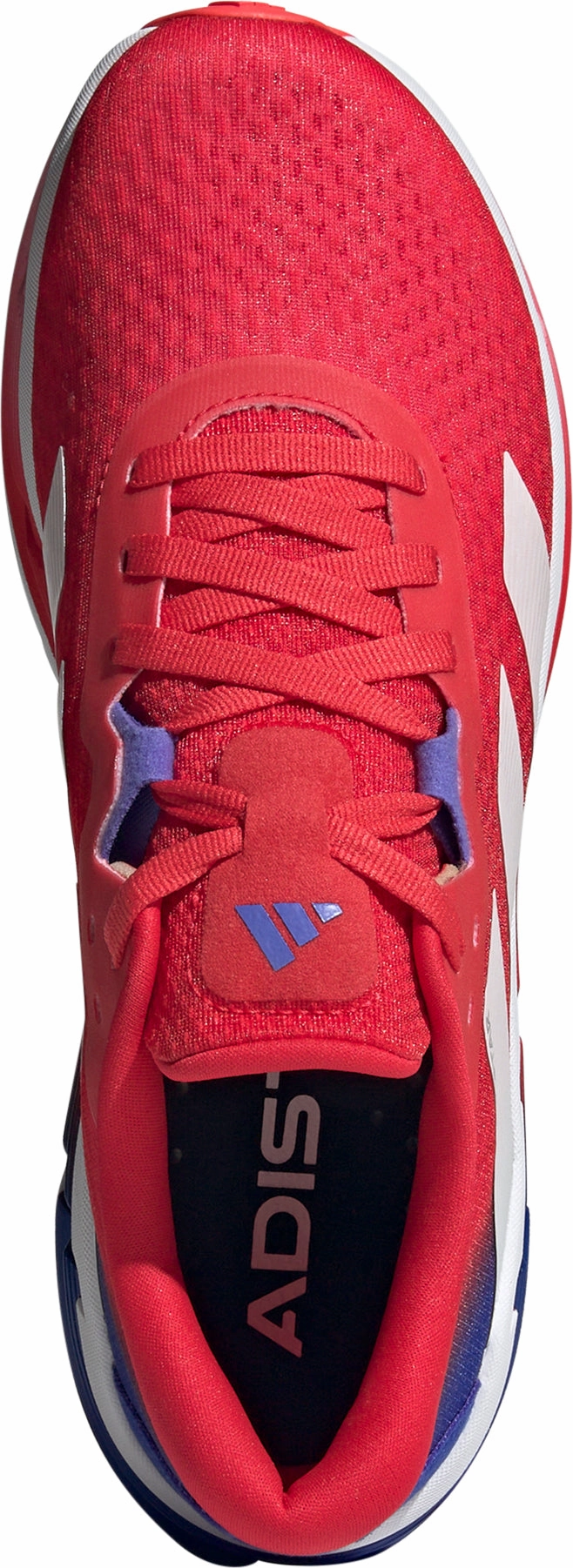 adidas Adistar 3.0 Mens Running Shoes - Red running on asphalt shoes