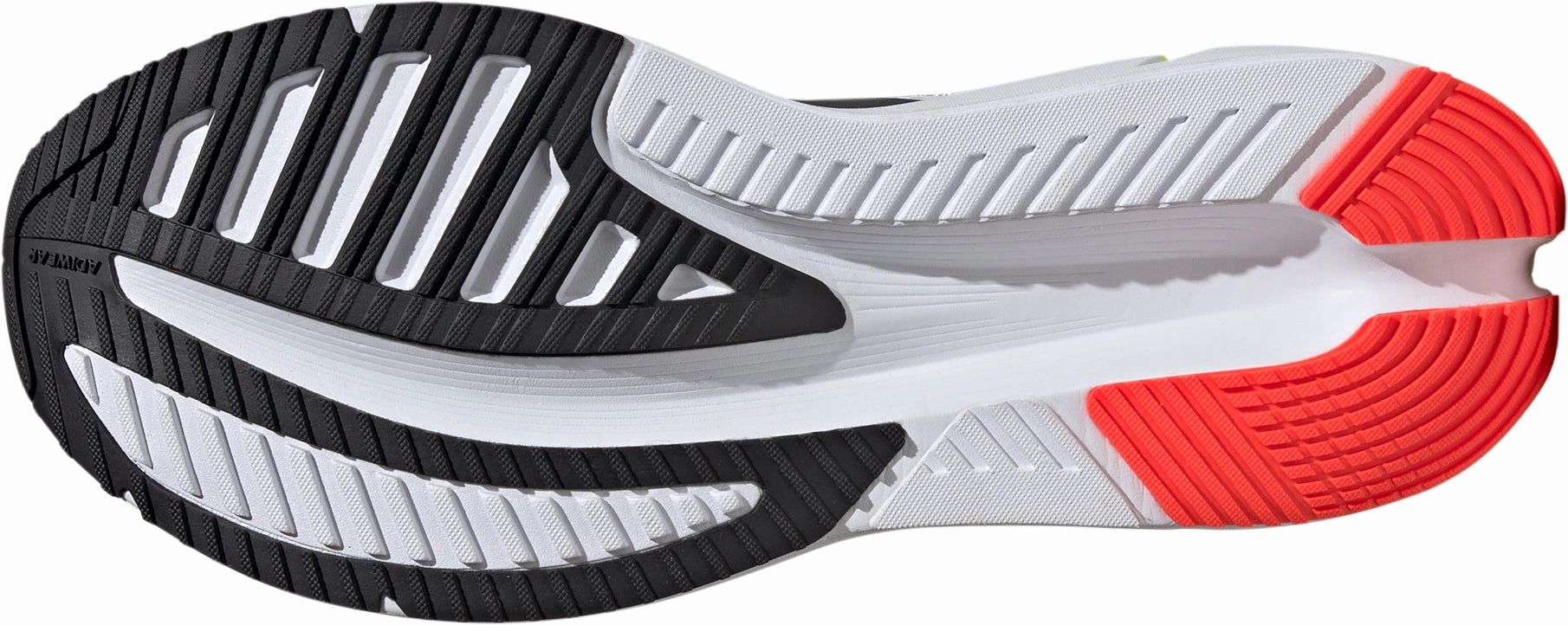 knee - high sock Adaptive Flex adidas Adistar 3.0 Mens Running Shoes - White