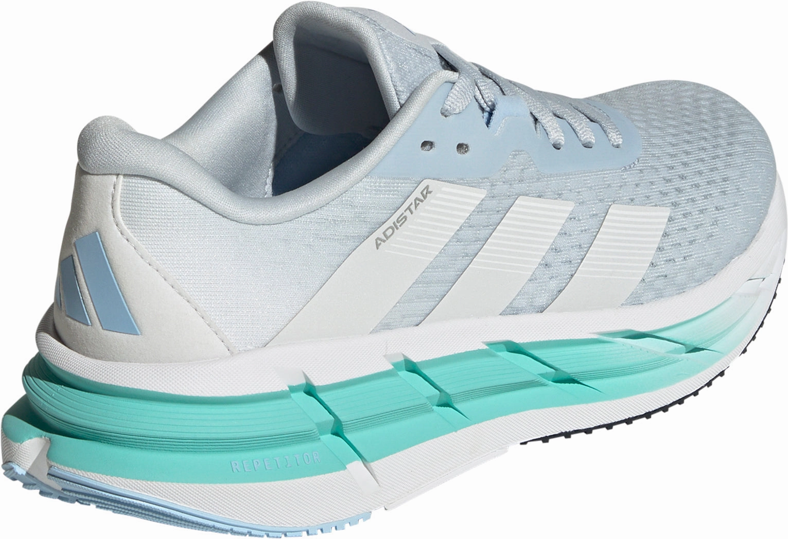 running on a dirt track shoes adidas Adistar 3.0 Womens Running Shoes - Blue