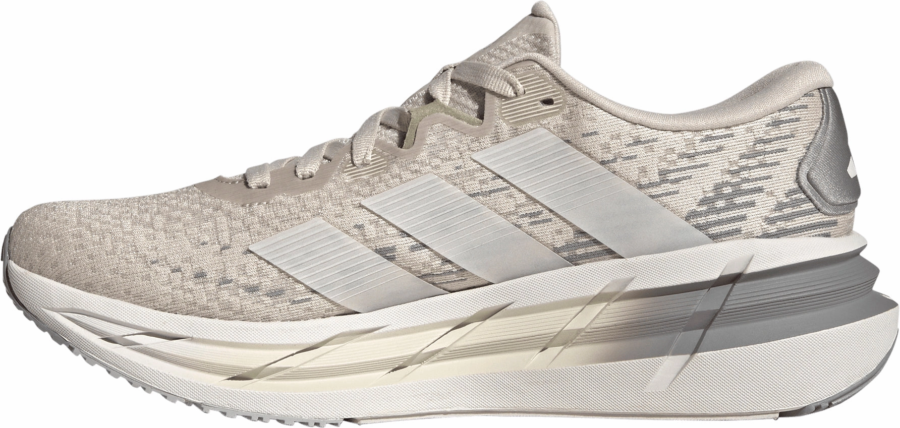 adidas Adistar 4 Mens Running Shoes - Grey Comfort - Focused