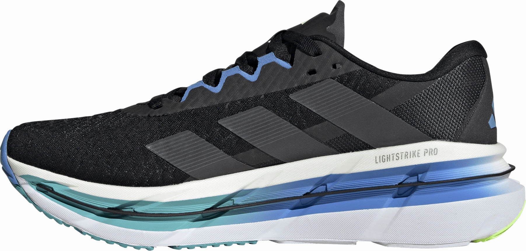 adidas Adistar BYD Mens Running Shoes - Black Flexible Midsole