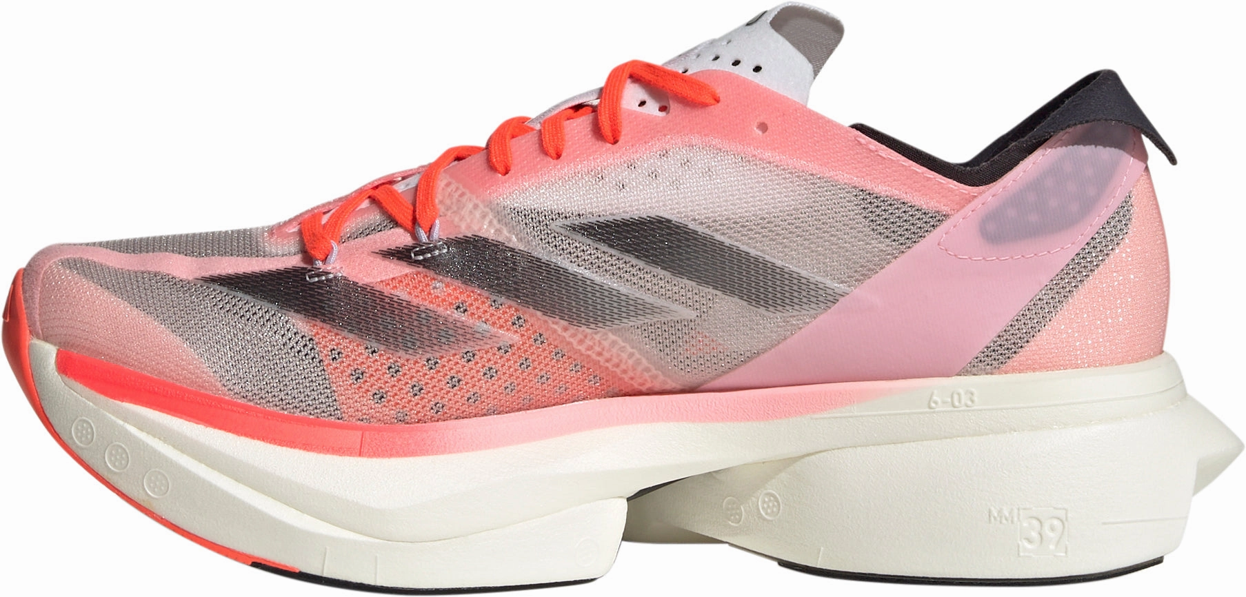 adidas Adizero Adios Pro 3 Womens Running Shoes - Pink high - performance gear sprinter shoes