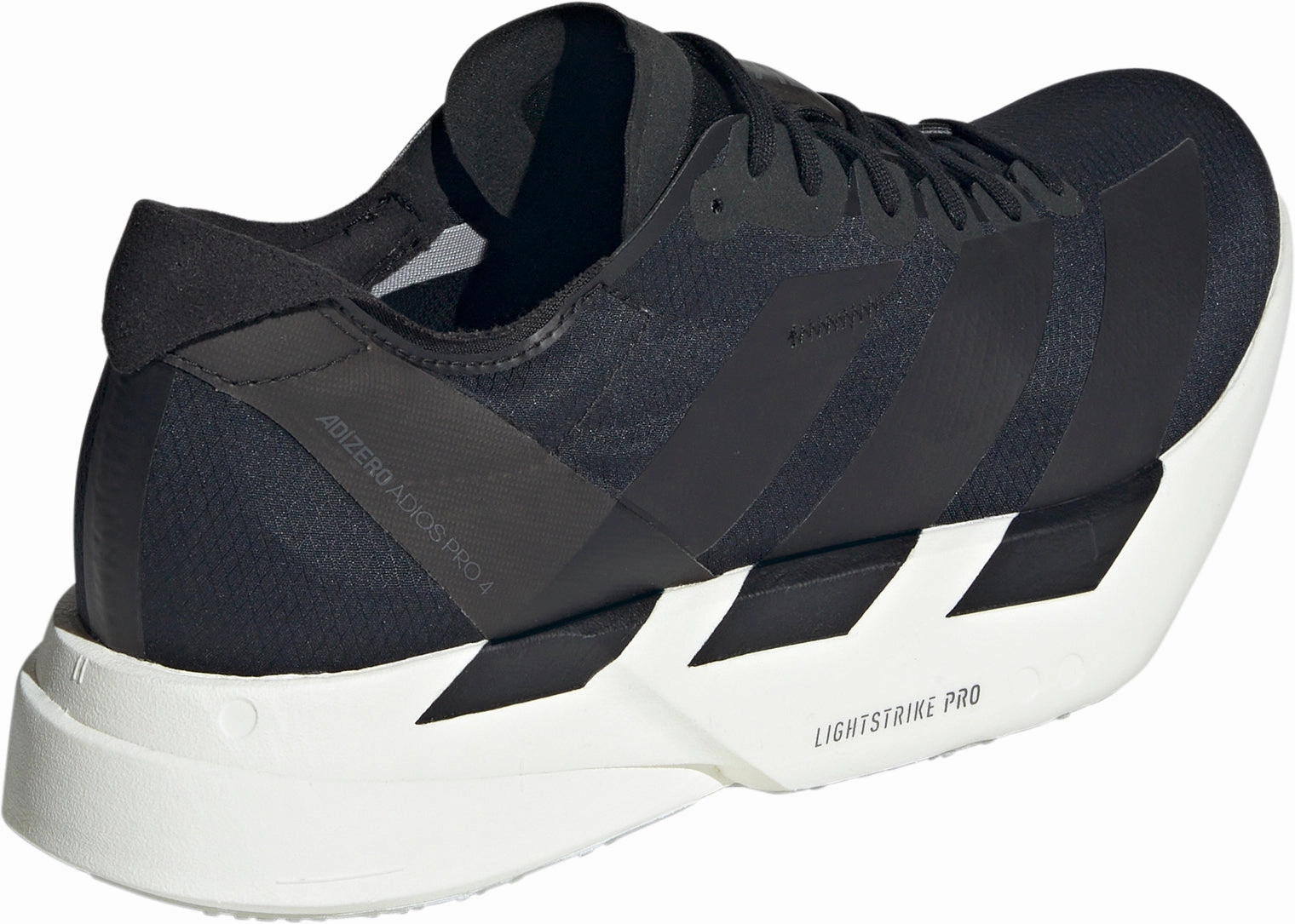 Comfort Tongue Toe box padding adidas Adizero Adios Pro 4 Mens Running Shoes - Black