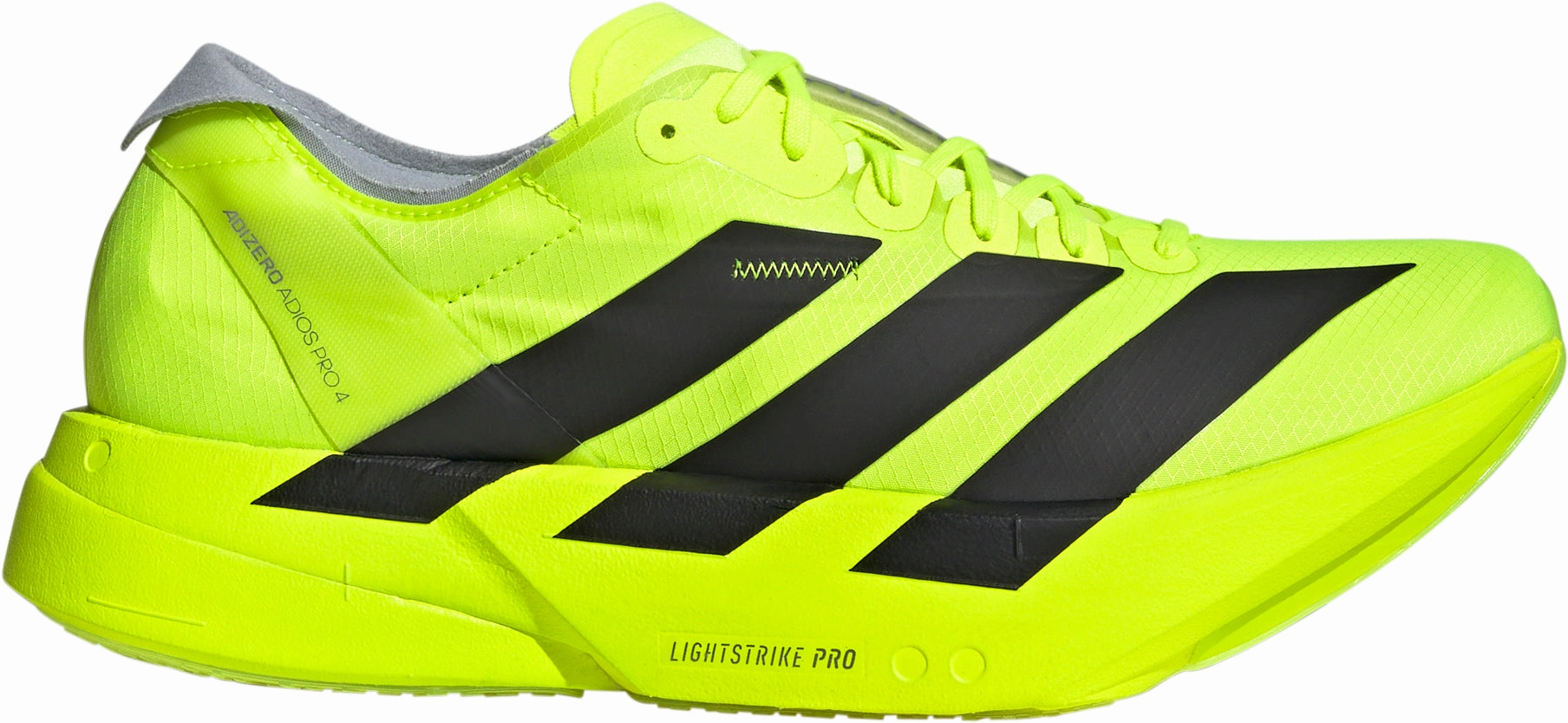 adidas Adizero Adios Pro 4 Mens Running Shoes - Yellow pointed - toe shoes