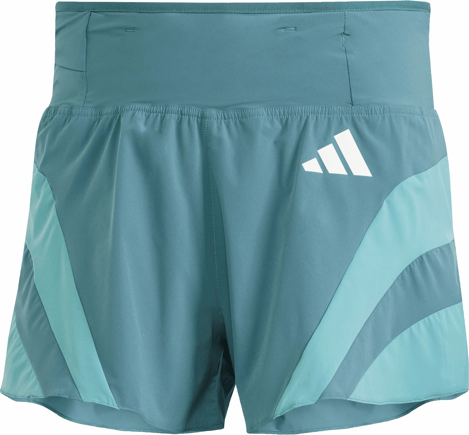 adidas Adizero Archive Gel 3 Inch Mens Running Shorts - Green All Day Movement Fit