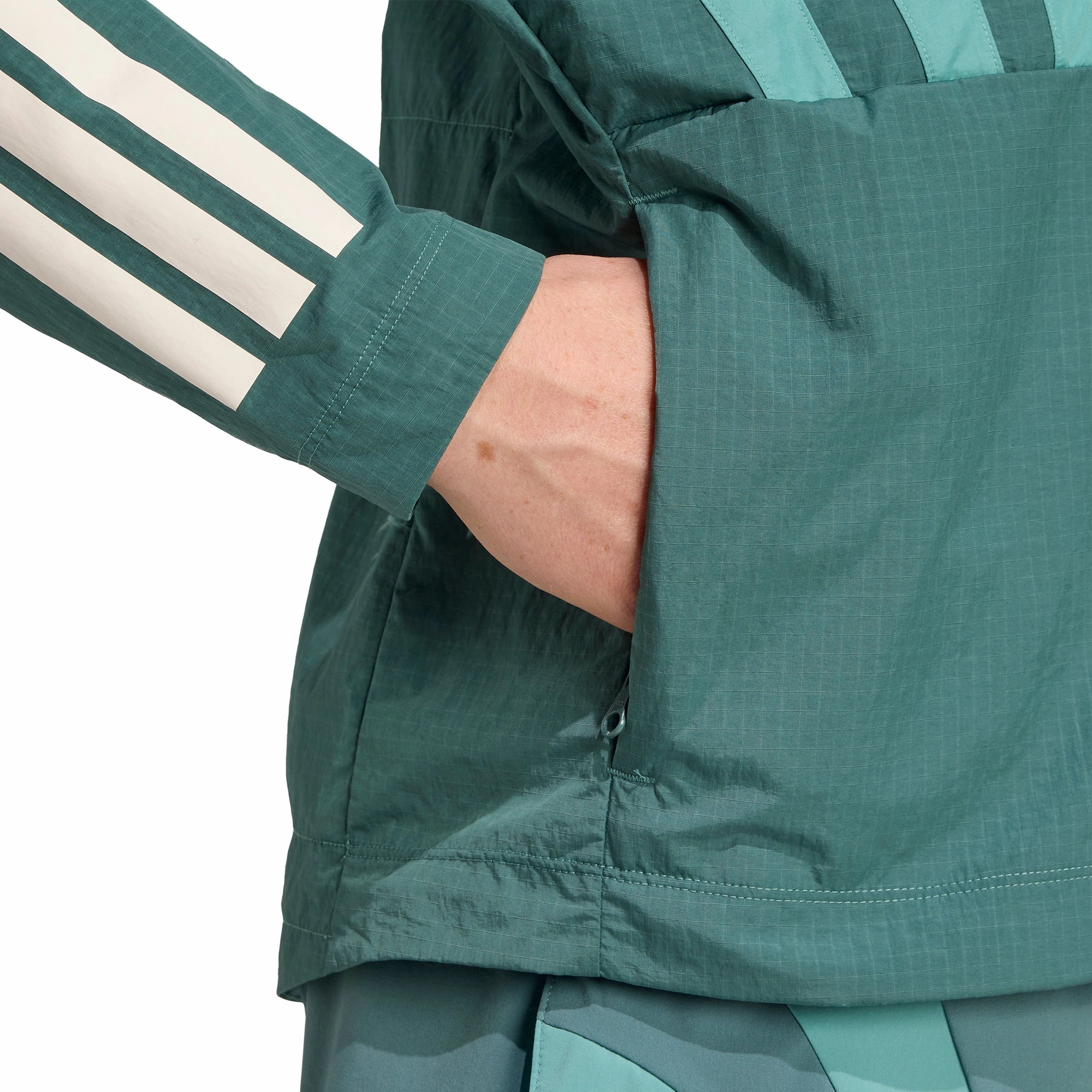 Brand Wind Resistant Shield adidas Adizero Archive Womens Running Jacket - Green