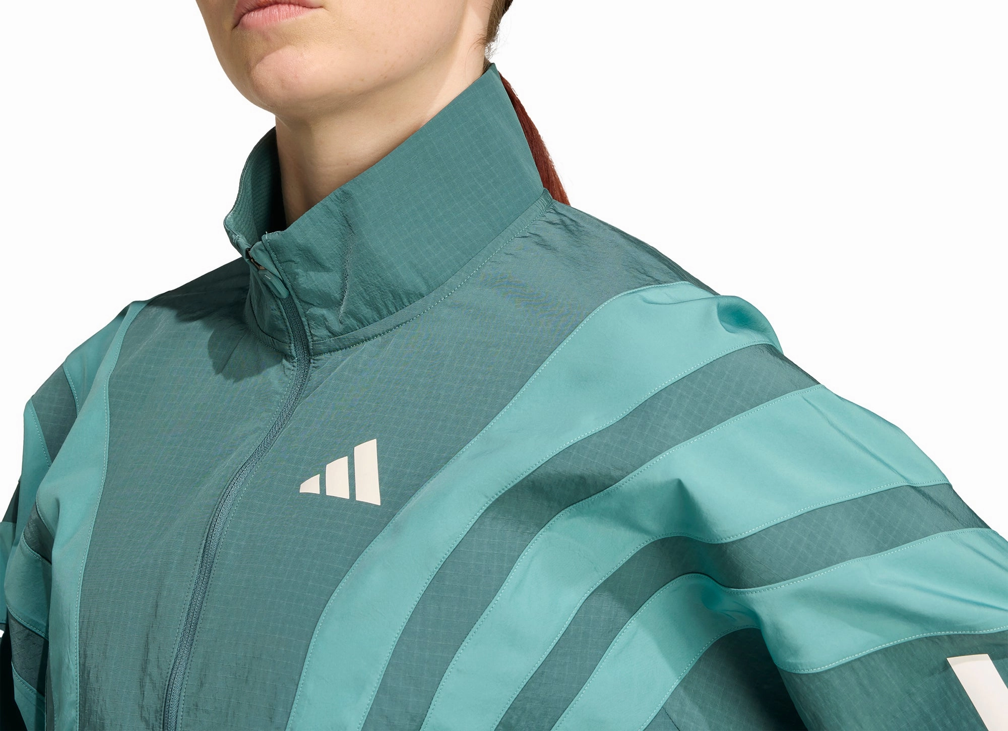 Ideal adidas Adizero Archive Womens Running Jacket - Green