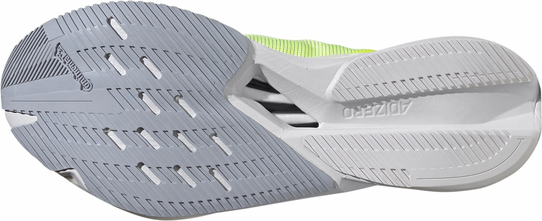 adidas Adizero Boston 12 Mens Running Shoes - Yellow running on flat ground shoes Odor-resistant