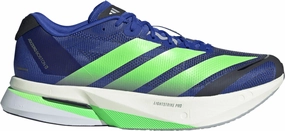 adidas Adizero Boston 13 Mens Running Shoes - Blue Adaptive Heel Lock