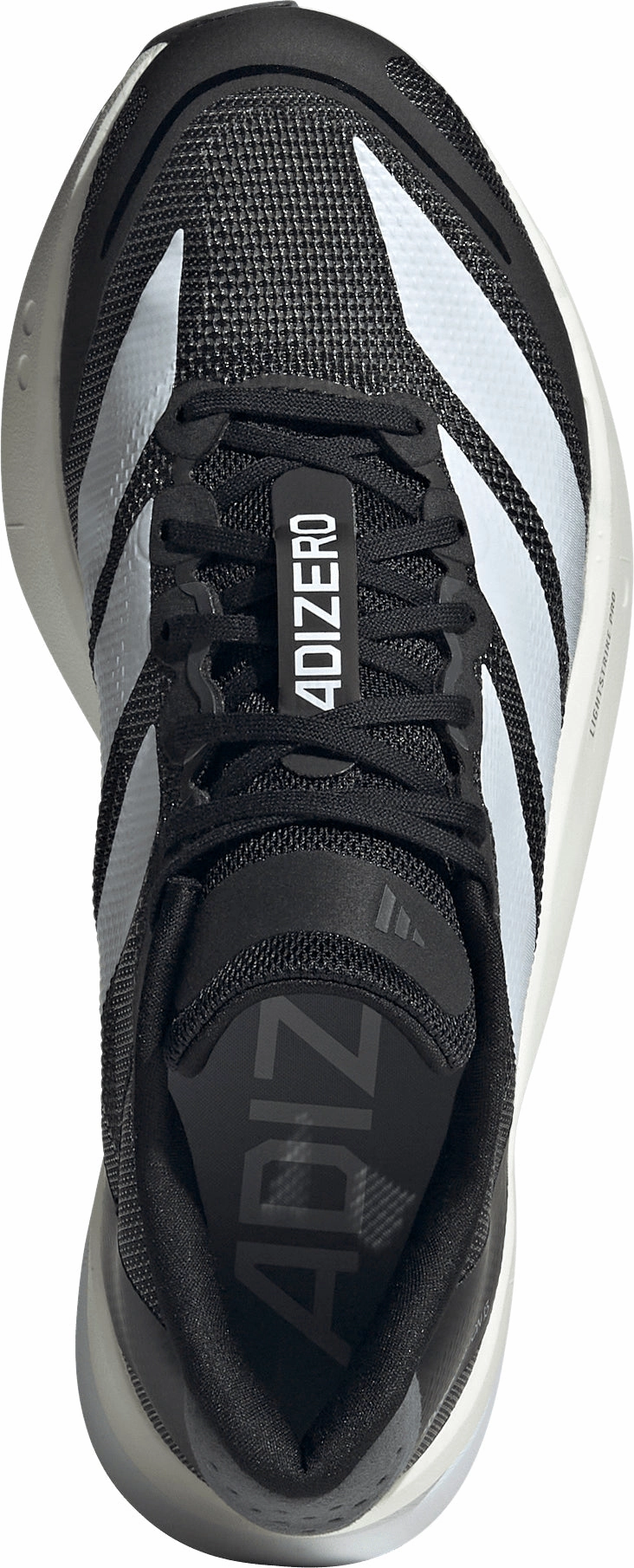 heel - stabilizing shoes running in flat tracks shoes adidas Adizero Boston 13 Womens Running Shoes - Black