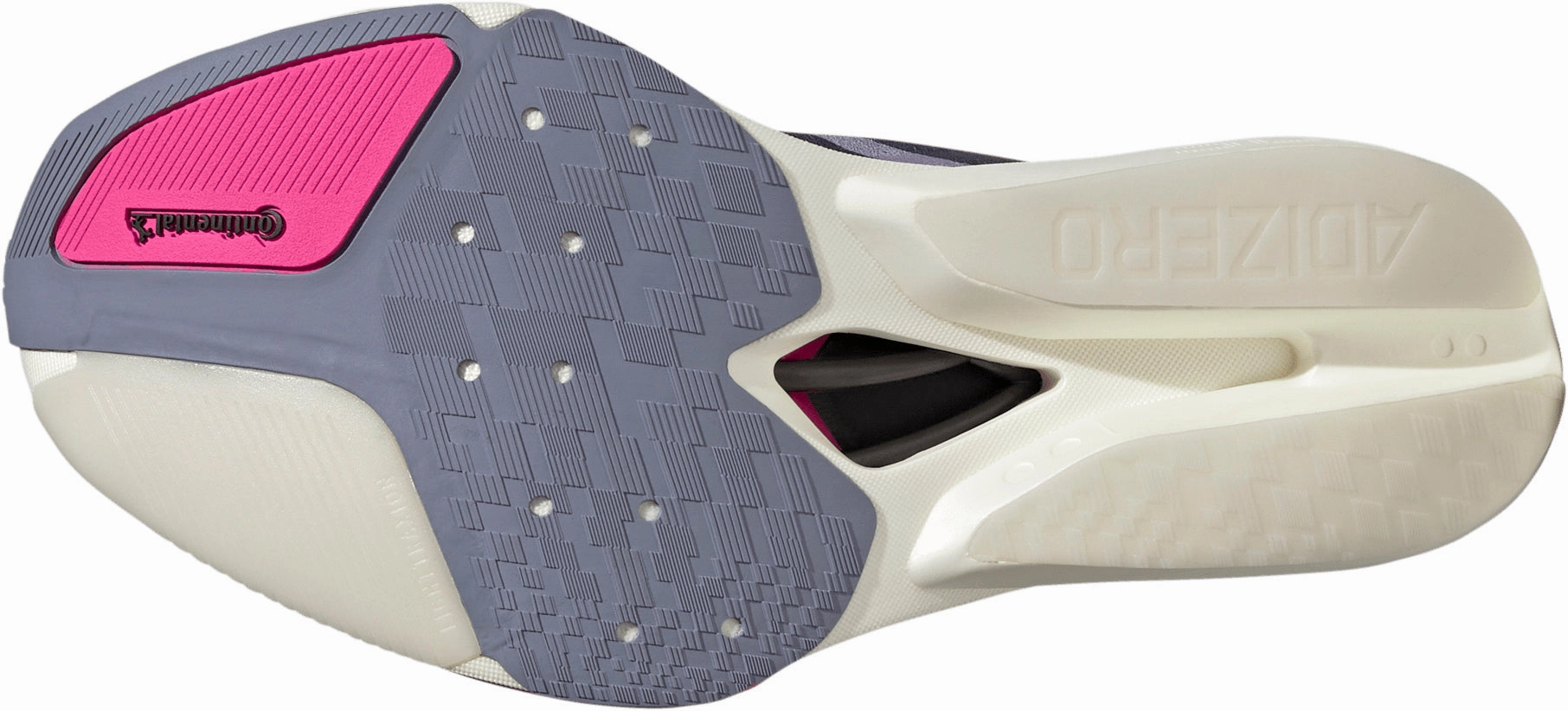 Rebound Energy Frame Wide base stability adidas Adizero Prime X3 Strung Running Shoes - Purple