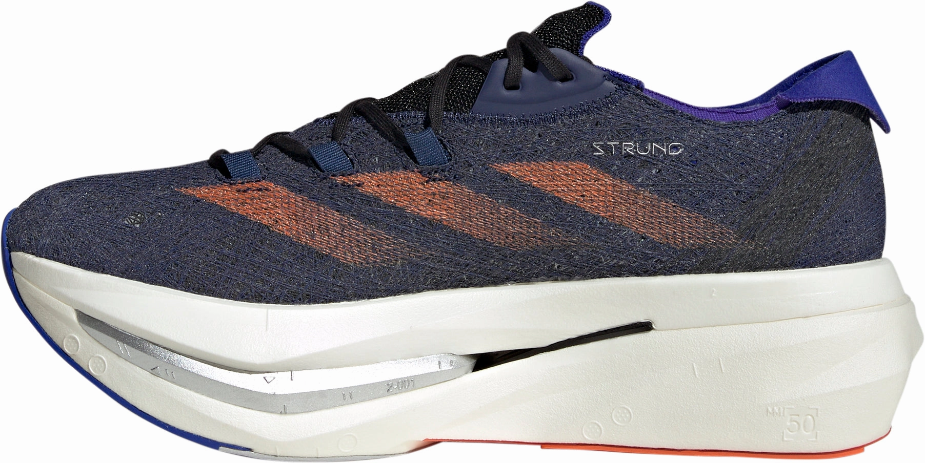 adidas Adizero Prime X 2.0 Strung Running Shoes - Blue running for a positive mindset