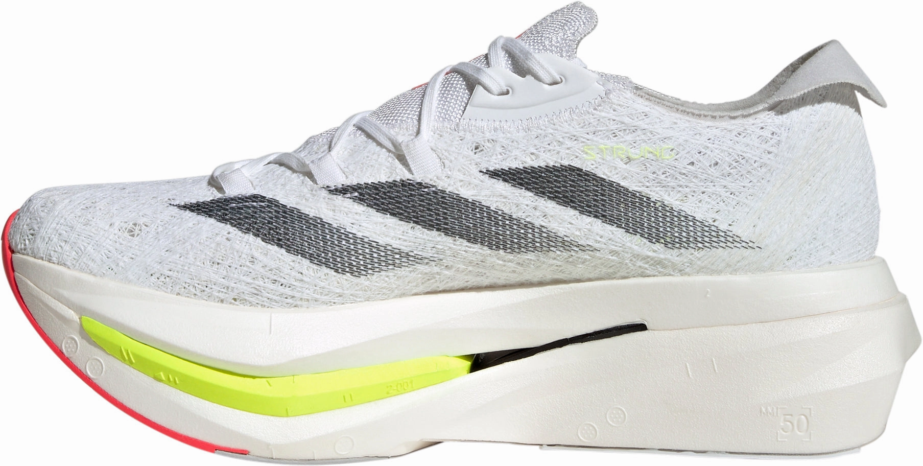 adidas Adizero Prime X 2.0 Strung Running Shoes - White track running shoes