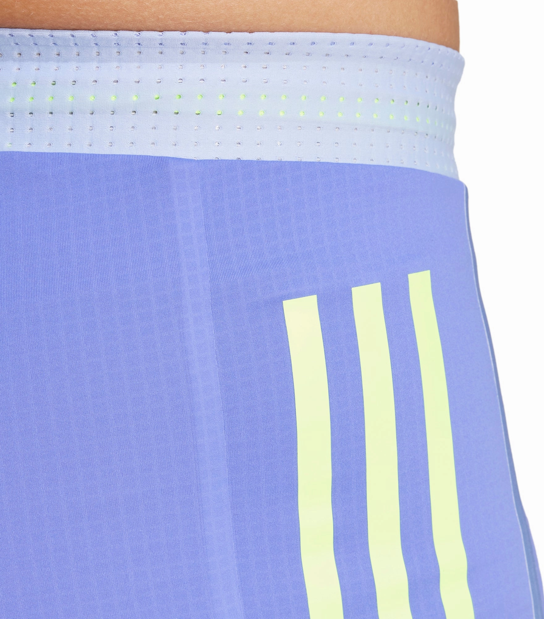 Fitness Friendly adidas Adizero Promo Mens Short Running Tights - Blue