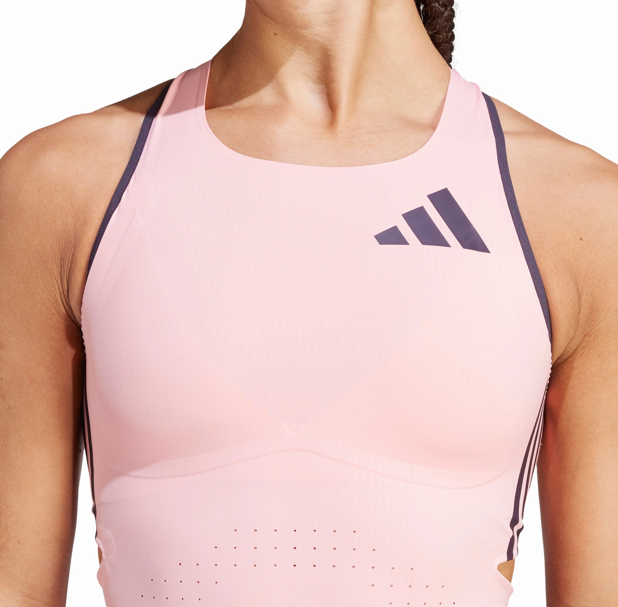 adidas Adizero Promo Womens Running Crop Top - Pink Trustworthy plenty