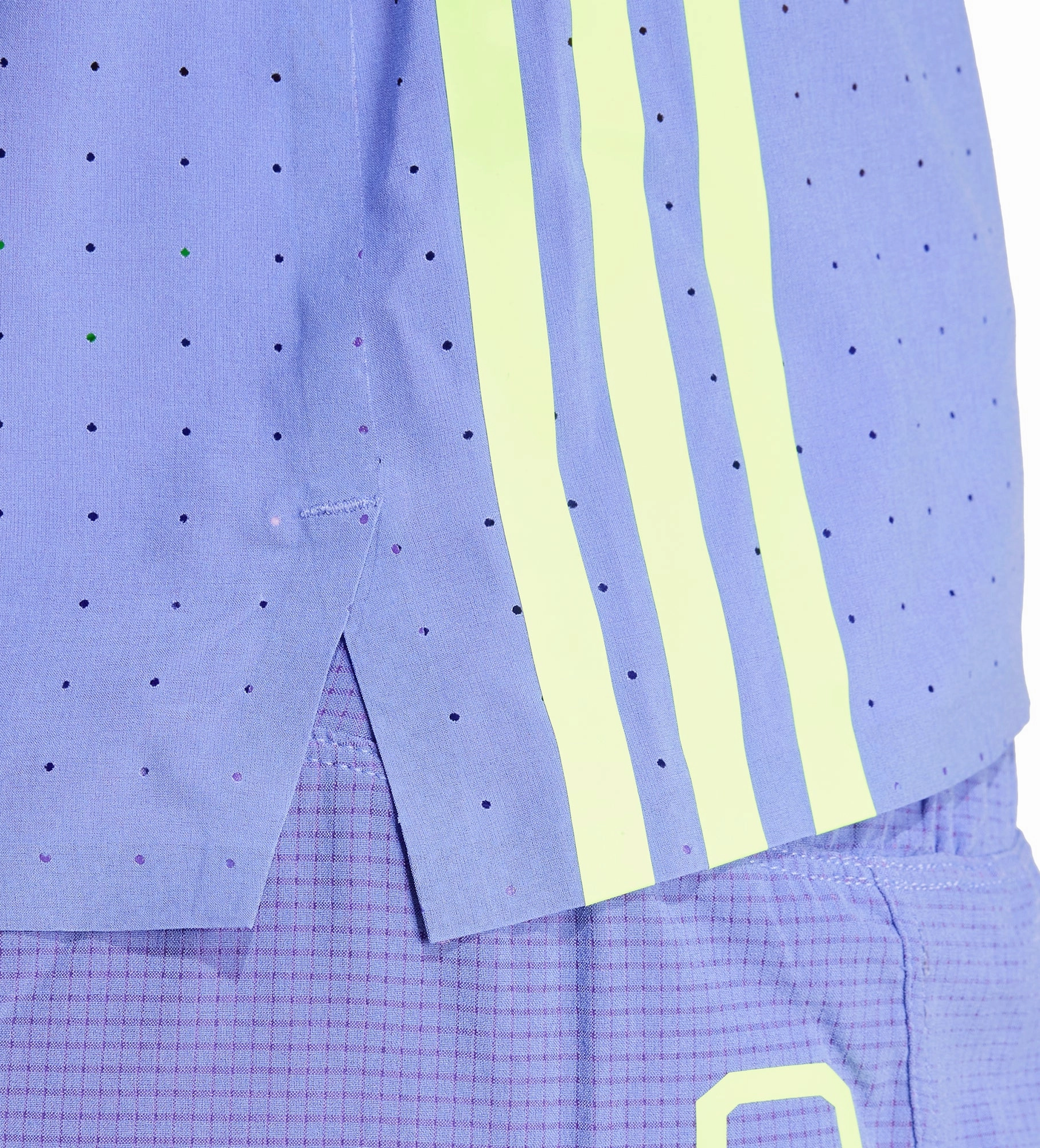 Universal Fit System adidas Adizero Promo Womens Running Vest Tank Top - Blue