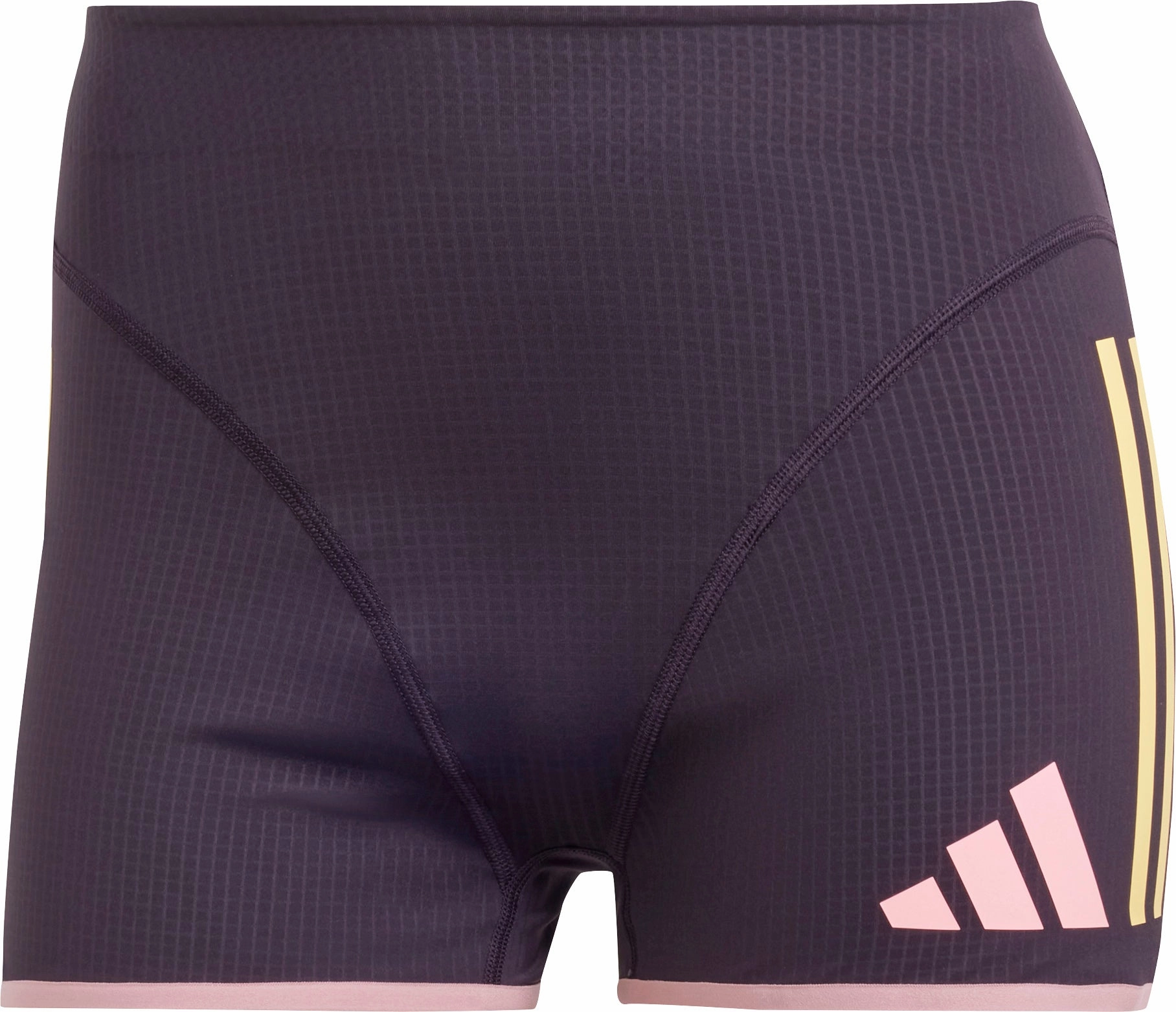 Outdoor Adventure Daily Casual adidas Adizero Promo Womens Short Running Tights - Purple