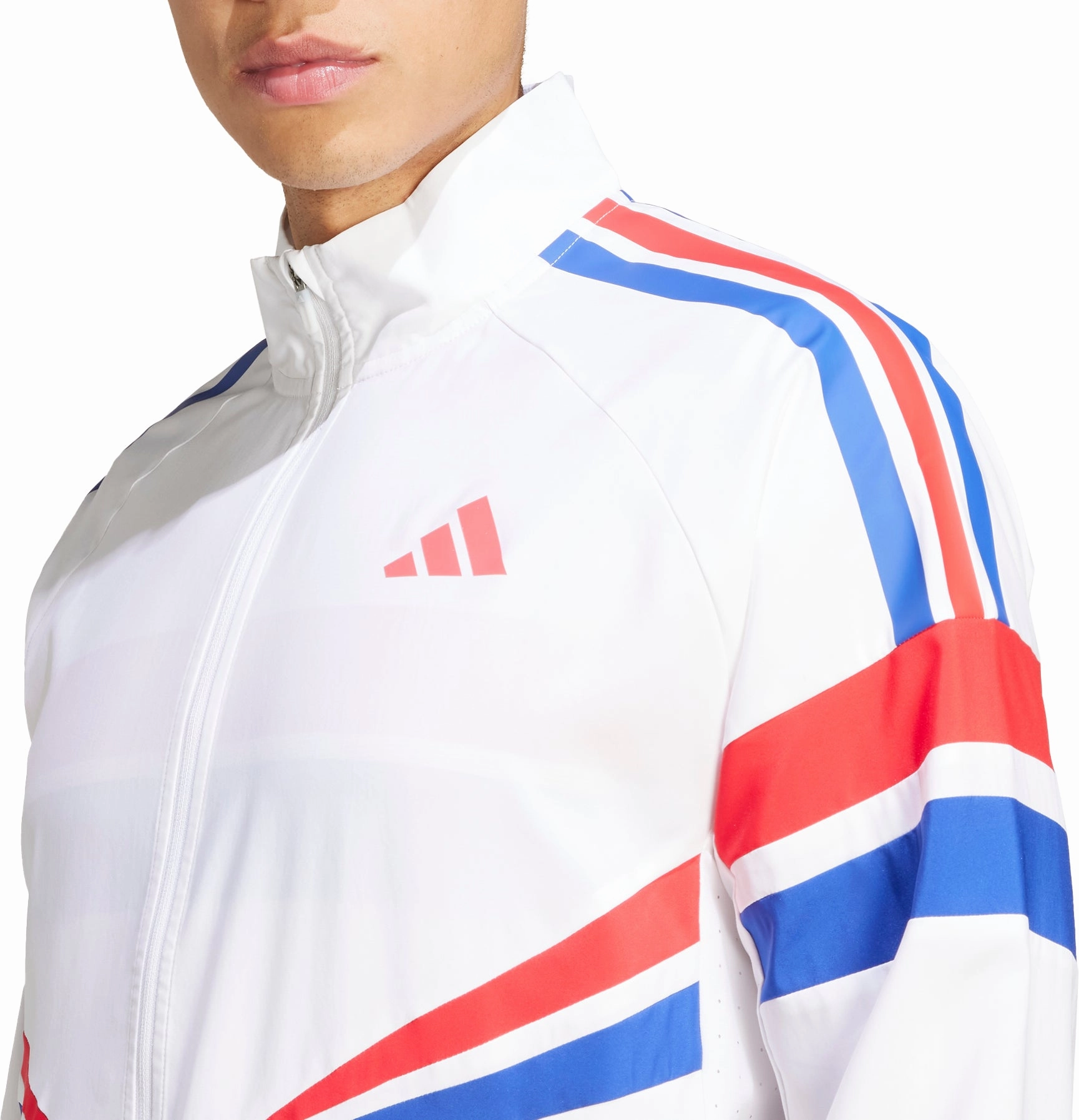 Daily Utility adidas Adizero Retro Mens Running Jacket - White