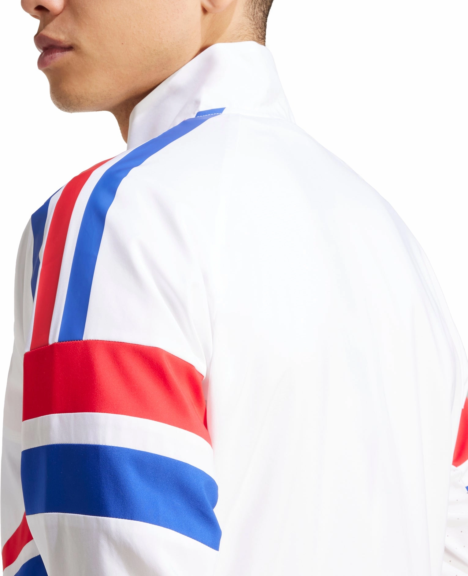 Stylish Protection adidas Adizero Retro Mens Running Jacket - White