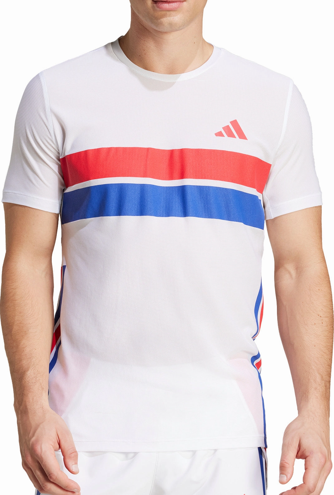 adidas Adizero Retro Short Sleeve Mens Running Top - White Cool and Chic