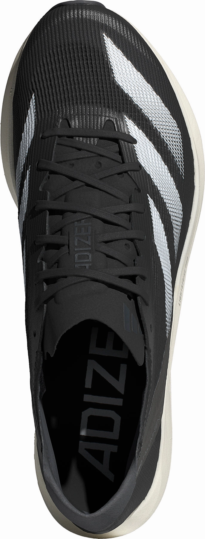 adidas Adizero Takumi Sen 10 Mens Running Shoes - Black Orthotic Compatible hook - and - loop shoes