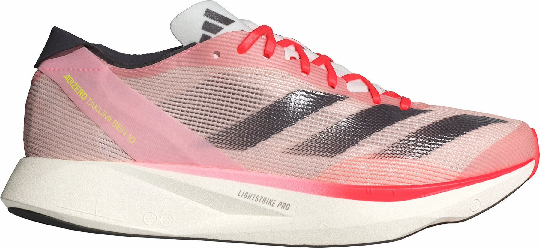 Sprinting Aid non - branded shoes adidas Adizero Takumi Sen 10 Womens Running Shoes - Pink