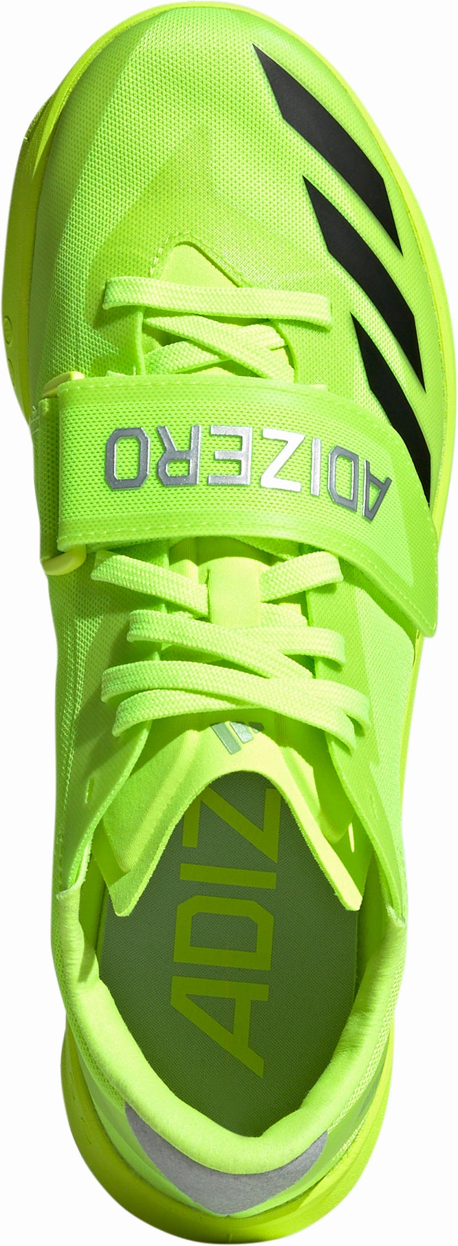adidas Adizero Triple Jump / Pole Vault Field Event Spikes - Yellow Synthetic Field