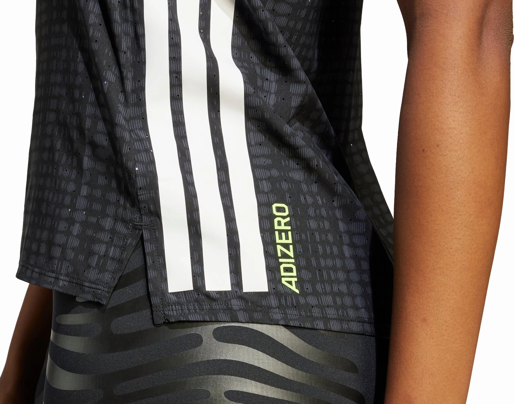 Core adidas Adizero Womens Running Vest Tank Top - Black