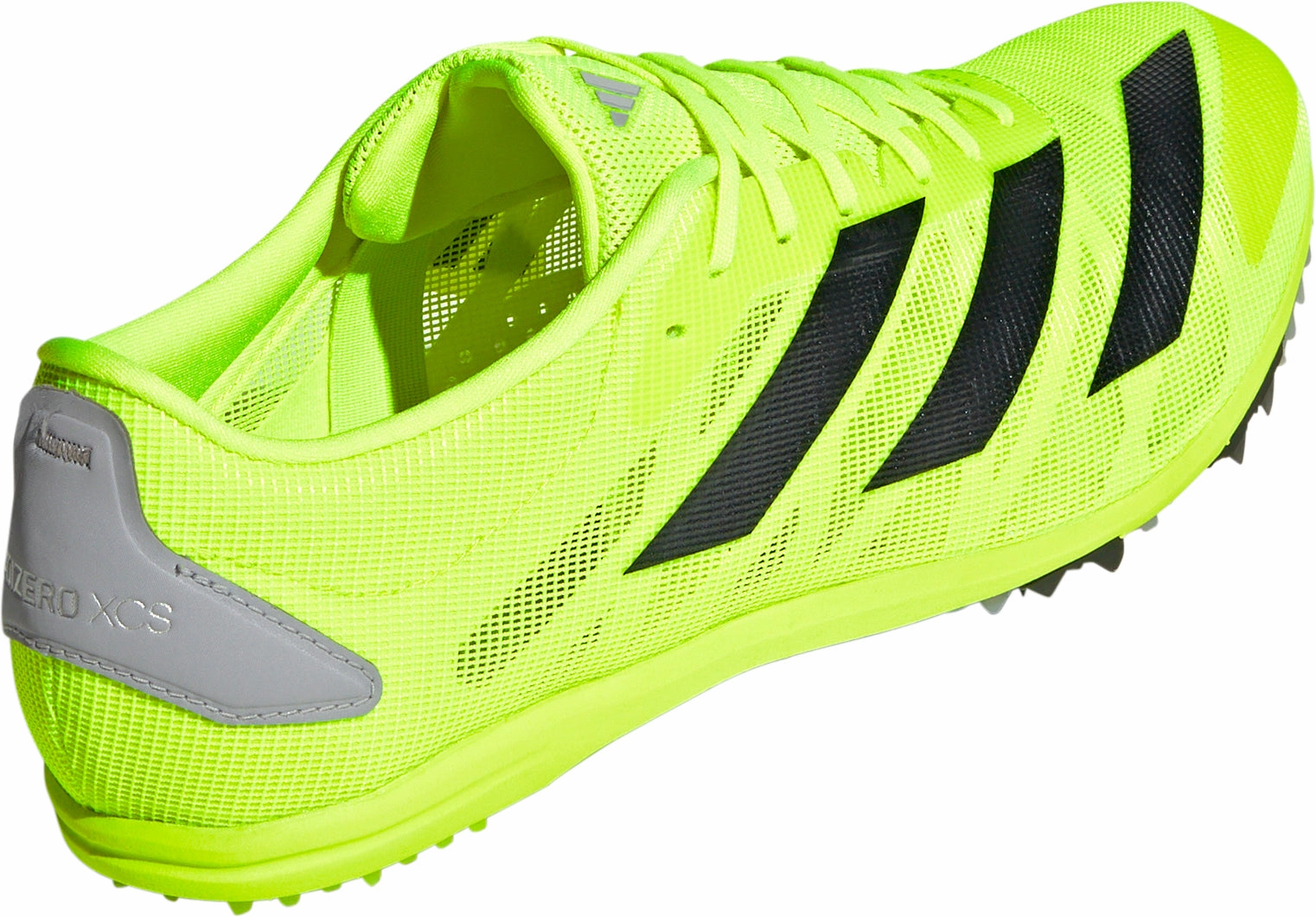 adidas Adizero XCS Cross Country Spikes - Yellow Wet Play