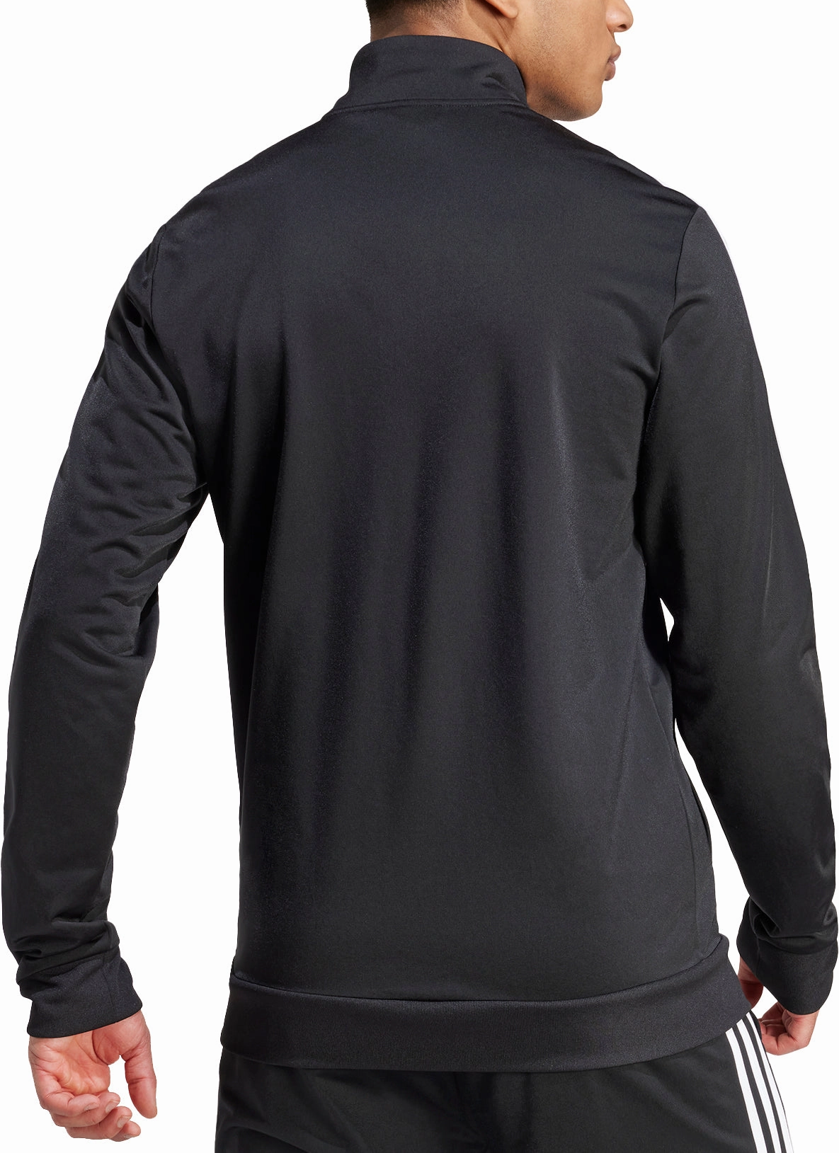 rural people Charm adidas Essentials Warm Up 3 Stripes Mens Track Jacket - Black