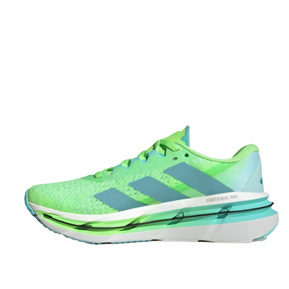 Rebound Frame Adidas Men's Adistar BYD Running Shoes in Lime Burst/Mint Ton/Flash Aqua AW25