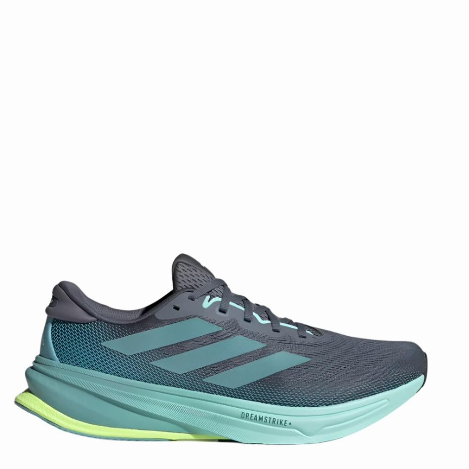 Adidas Men's Supernova Rise 2 Running Shoes in Onix/Minton/Hireye AW25 green shoes narrow - toe - box shoes