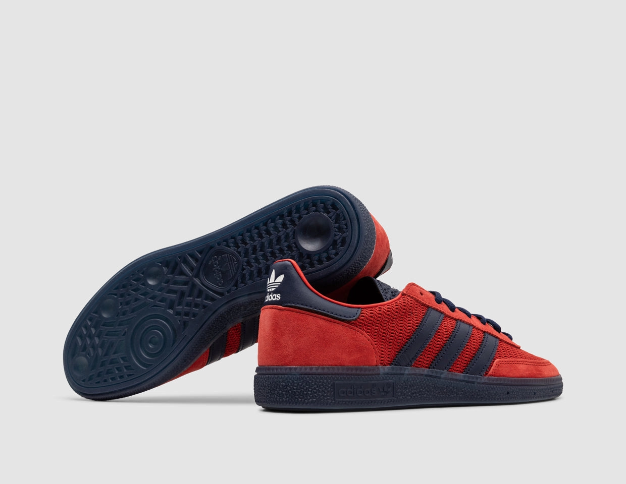 adidas Originals Handball Spezial Better Scarlet / Dark Blue - size? exclusive Anatomical Heel Counter Comfort-focused design