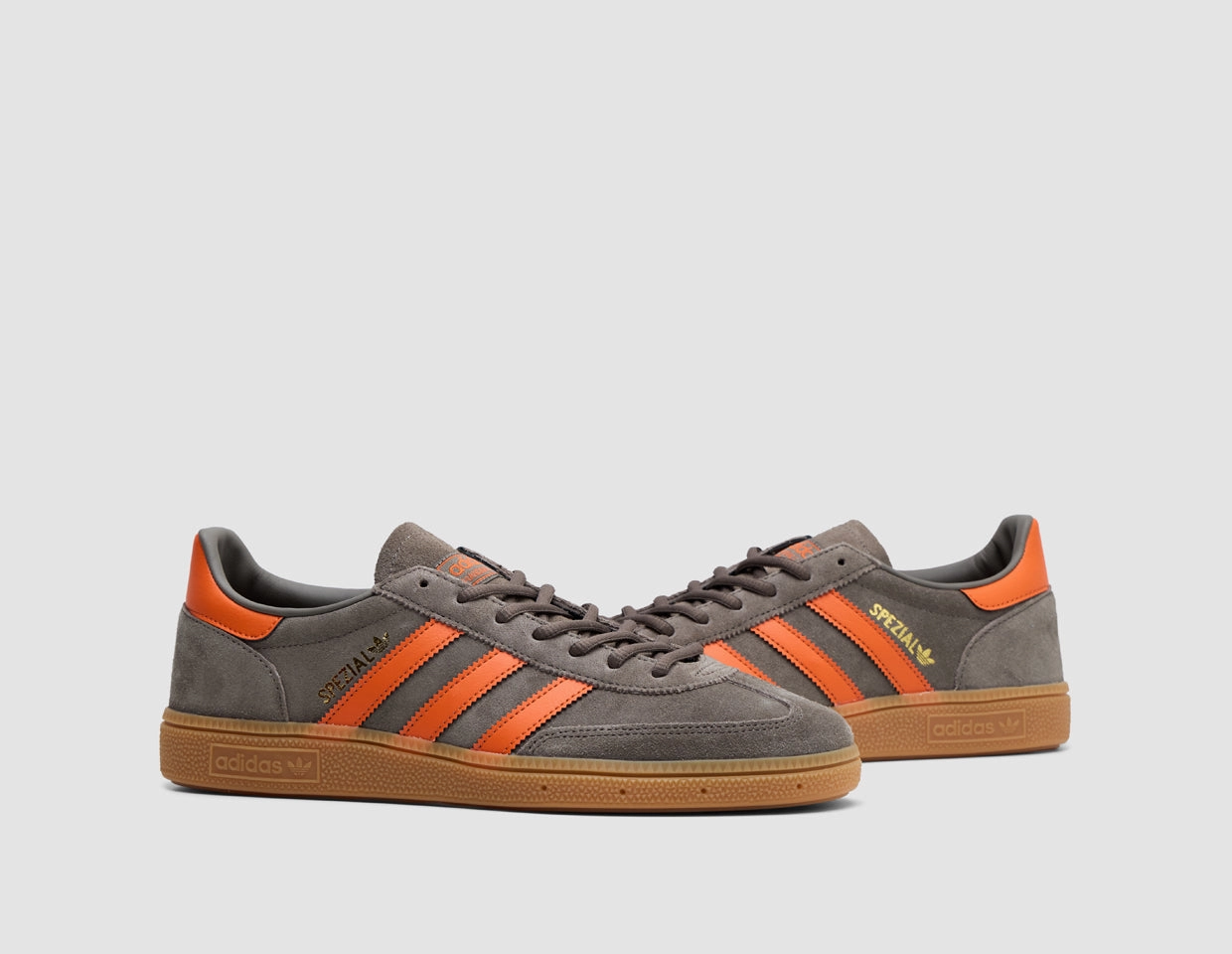 adidas Originals Handball Spezial Cargo Brown / Orange Dry running comfort Micro Grooves