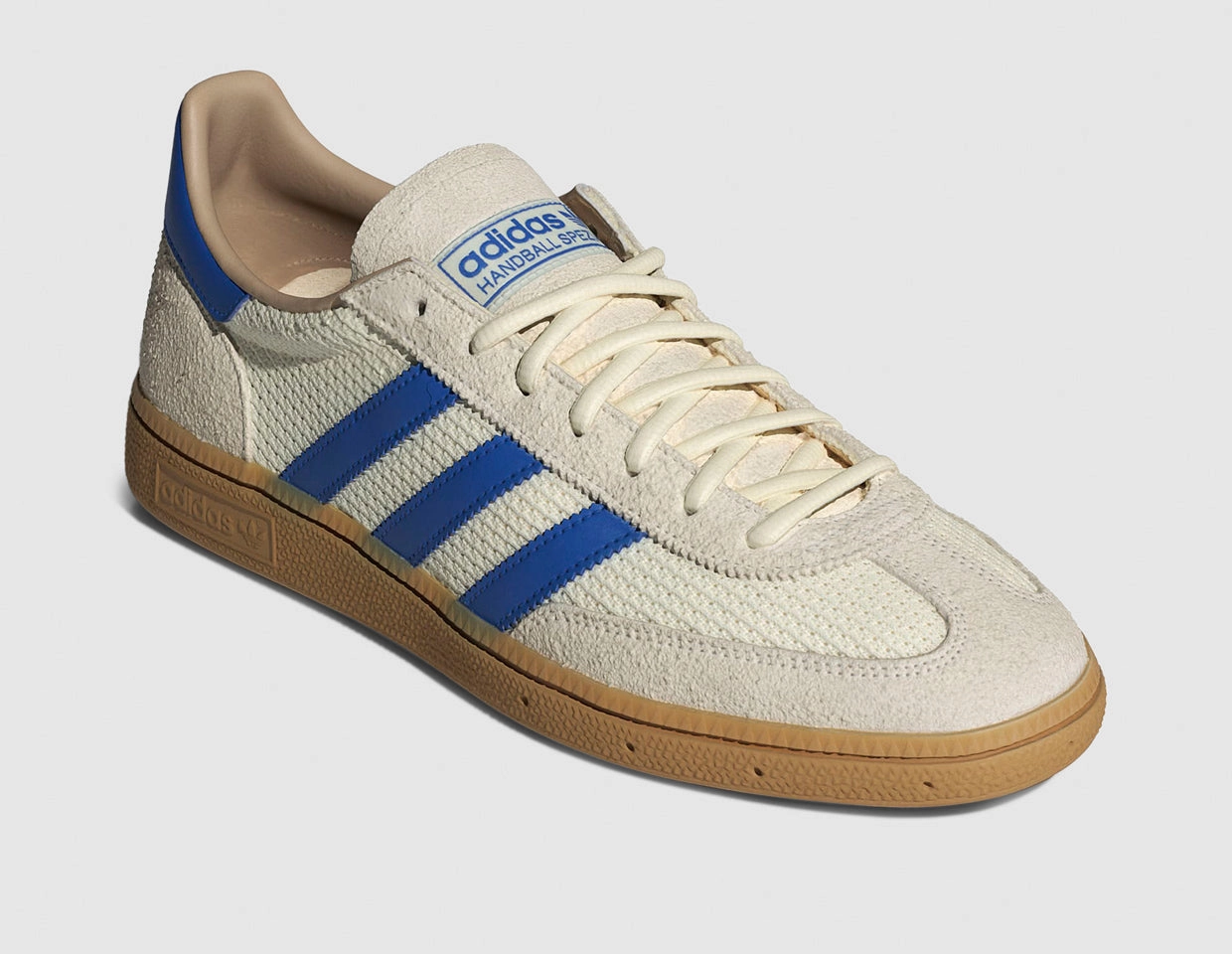 anaerobic exercise shoe adequacy adidas Originals Handball Spezial Cream White / Blue