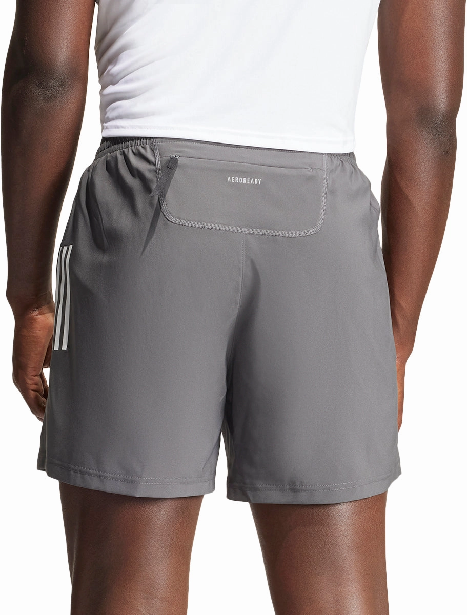 Compression Lining adidas Own The Run 7 Inch Mens Running Shorts - Grey