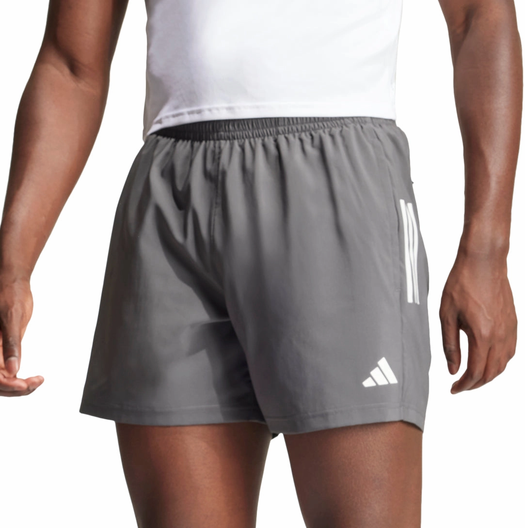 adidas Own The Run 7 Inch Mens Running Shorts - Grey Stay Fresh