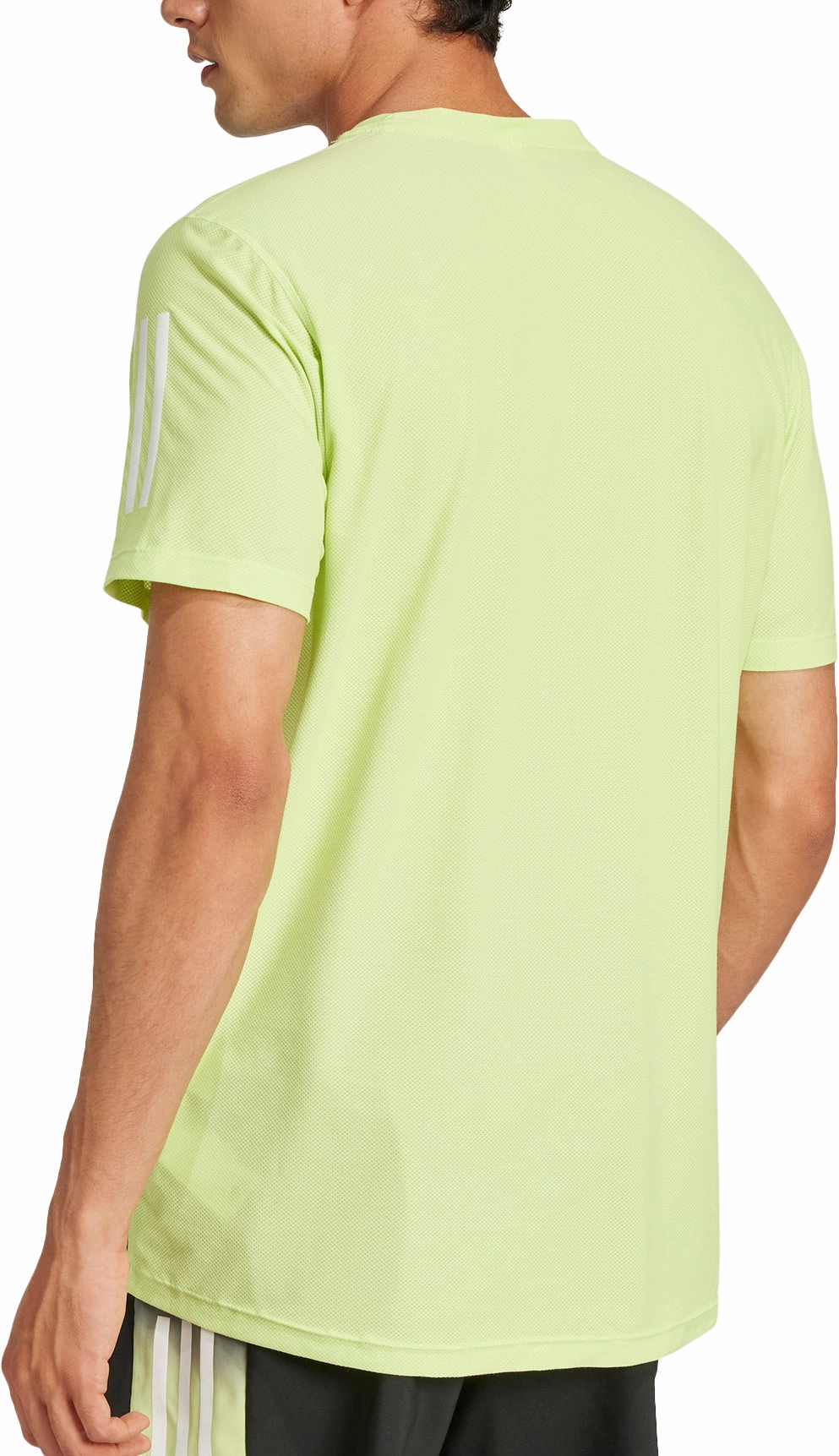 adidas Own The Run ClimaCool Short Sleeve Mens Running Top - Green Comfort Style