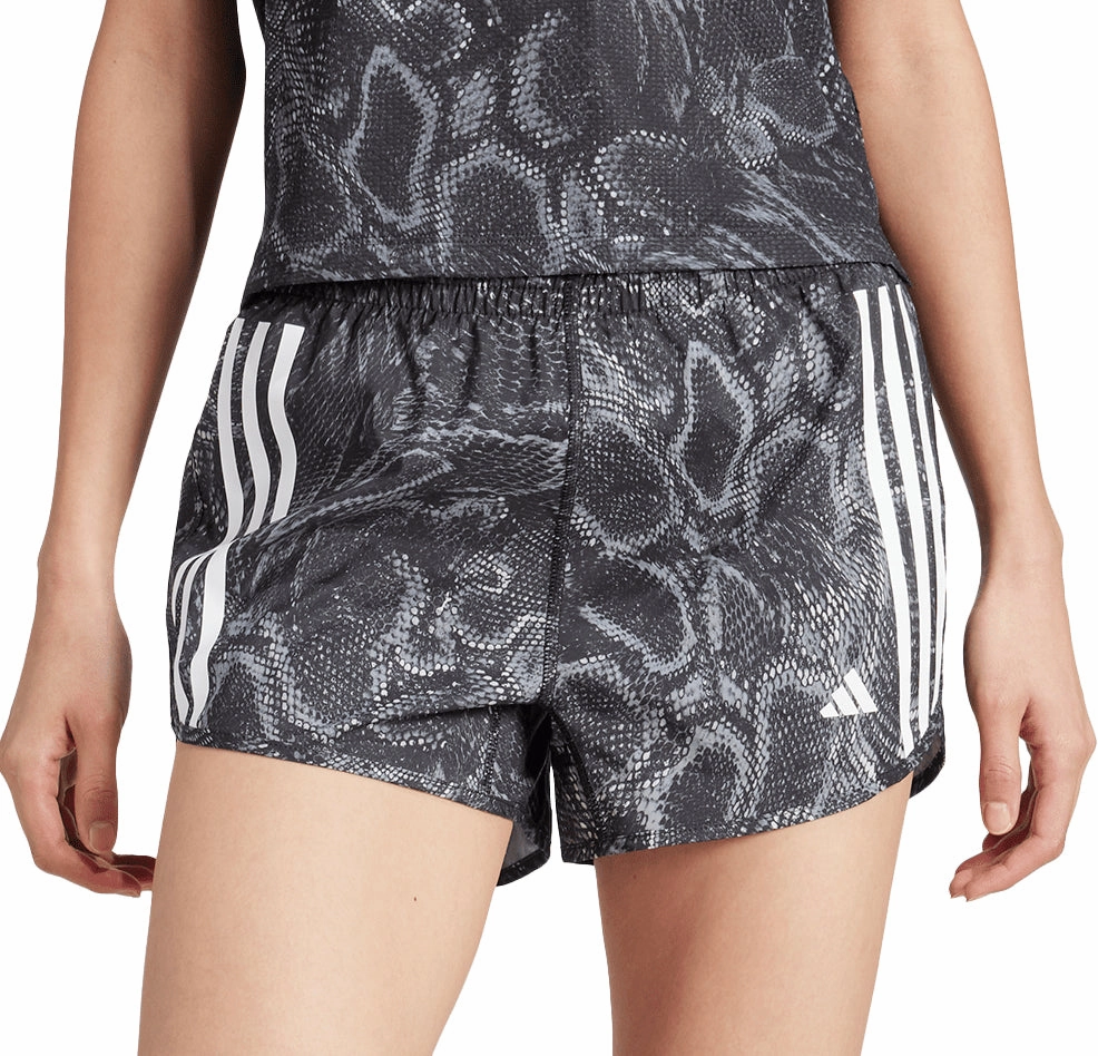 adidas Own The Run Excite AeroReady 4 Inch Womens Running Shorts - Black odor - absorbing